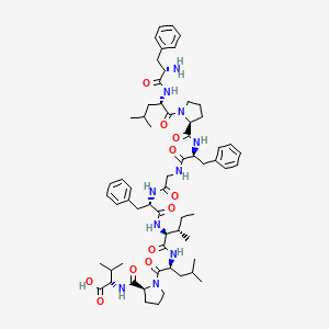 molecular formula C62H88N10O11 B12394439 Omramotide 