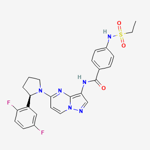 molecular formula C25H24F2N6O3S B12394470 Protein kinase inhibitor 4 