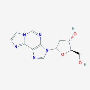 molecular formula C12H13N5O3 B123945 1,N(6)-Ethenodeoxyadenosine CAS No. 68498-25-9