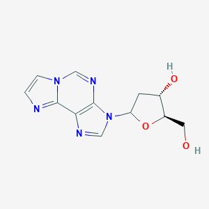 molecular formula C₁₂H₁₃N₅O₃ B123945 Ethenodeoxyadenosine CAS No. 68498-25-9