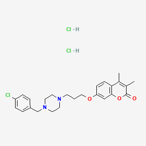 molecular formula C25H31Cl3N2O3 B1239452 Picumast dihydrochloride CAS No. 39577-20-3