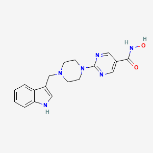 molecular formula C18H20N6O2 B12394532 KH16 