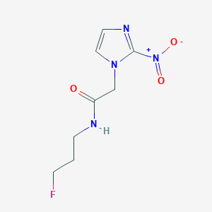 2-(2-Nitro-1H-imidazole-1-yl)-N-(3-fluoropropyl)acetamide