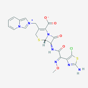 molecular formula C21H18ClN7O5S2 B123947 7-Cmicc CAS No. 141912-84-7