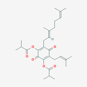 molecular formula C29H40O6 B1239472 Erectquione B 