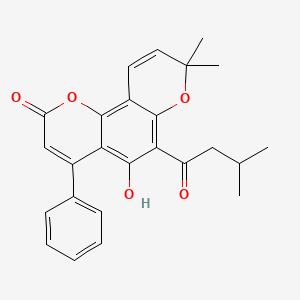 molecular formula C25H24O5 B1239473 Mammeigin CAS No. 2289-11-4