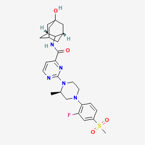 molecular formula C27H34FN5O4S B12394740 SKI2852 