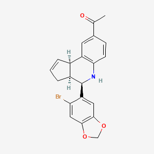 molecular formula C21H18BrNO3 B1239475 G-1 