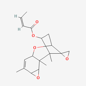 4-Isocrotonyloxy-7,8-epoxyscirp-9-ene