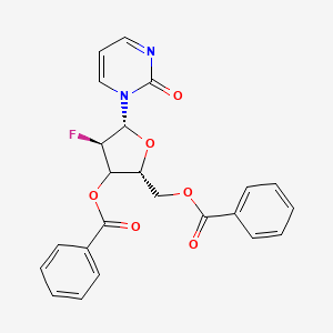 3',5'-Bis-O-benzoyl-2'-deoxy-2'-fluoro-4-deoxy-arabinouridine