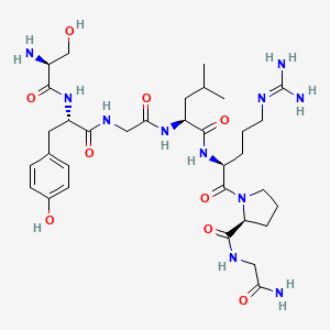 molecular formula C33H53N11O9 B12394974 LH-RH (4-10) 