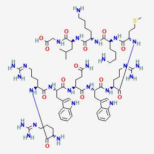 molecular formula C70H113N25O13S B12395202 Lactoferricin, bovine 