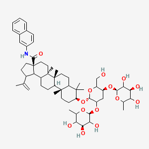 molecular formula C58H85NO14 B12395206 SARS-CoV-2-IN-51 