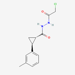 molecular formula C13H15ClN2O2 B12395235 LN5P45 