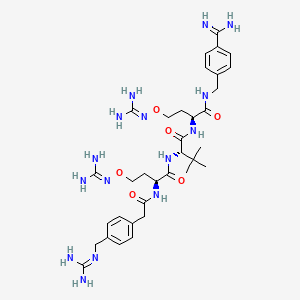 molecular formula C34H53N15O6 B12395342 MI-1851 