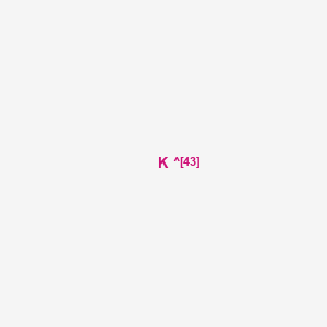 molecular formula K B1239535 Potassium K-43 CAS No. 14903-02-7
