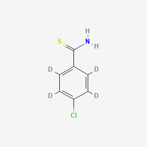 4-Chlorothiobenzamide-d4