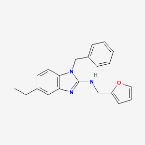 molecular formula C21H21N3O B12395401 Trpc4/5-IN-1 