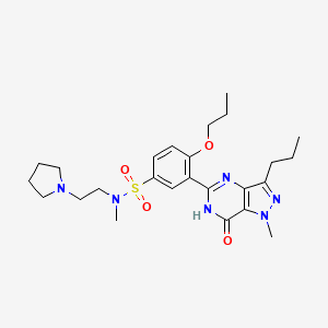 molecular formula C25H36N6O4S B12395621 TPN729 