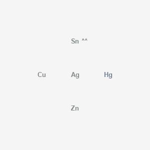 molecular formula AgCuHgSnZn B1239568 Epoque 80 CAS No. 85594-38-3