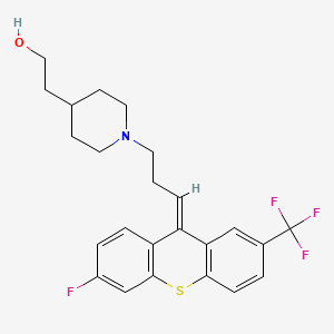 molecular formula C24H25F4NOS B1239586 Piflutixol CAS No. 54341-02-5
