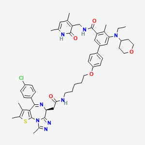 molecular formula C53H61ClN8O5S B12395980 YM458 