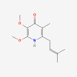 molecular formula C13H19NO3 B1239600 Ubicidin CAS No. 60945-21-3