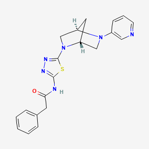 molecular formula C20H20N6OS B12396017 A-446 