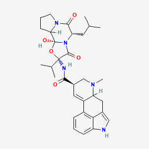 molecular formula C32H41N5O5 B1239608 alpha-Ergocryptine 