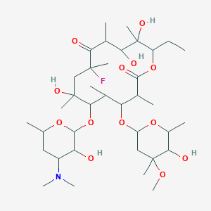 molecular formula C37H66FNO13 B123961 Flurithromycin CAS No. 82664-20-8