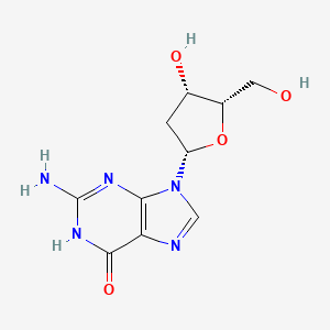 molecular formula C10H13N5O4 B12396109 2'-Deoxy-L-guanosine CAS No. 269061-67-8