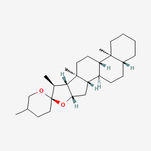 molecular formula C27H44O2 B1239612 5alpha-Spirostan 