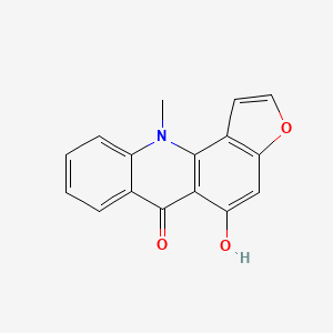 molecular formula C16H11NO3 B1239621 Furofoline I CAS No. 6254-22-4