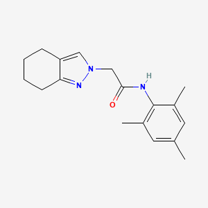 2-(4,5,6,7-tetrahydroindazol-2-yl)-N-(2,4,6-trimethylphenyl)acetamide