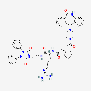 molecular formula C49H57N11O6 B1239631 BIIE-0246 