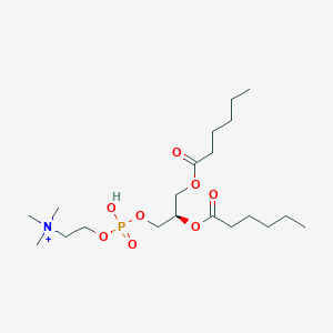 1,2-Dicaproyl-sn-glycero-3-phosphocholine