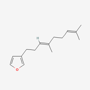 molecular formula C15H22O B1239636 Dendrolasin CAS No. 23262-34-2