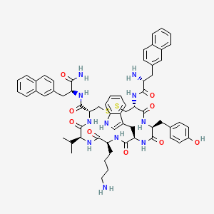 molecular formula C63H73N11O9S2 B12396609 BIM 23042 