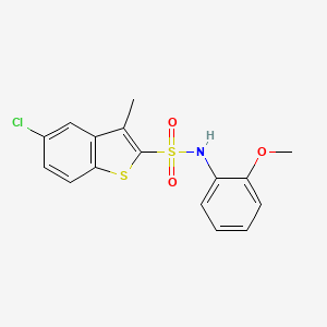 molecular formula C16H14ClNO3S2 B12396765 DSS30 