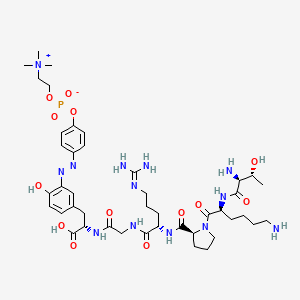 molecular formula C43H68N13O13P B12396921 Dazdotuftide CAS No. 2522933-44-2