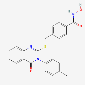 molecular formula C23H19N3O3S B12397038 Hdac6-IN-16 