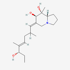molecular formula C19H33NO3 B1239704 Allopumiliotoxin 323B' CAS No. 109279-26-7