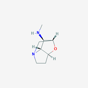 molecular formula C8H14N2O B1239730 Loline 