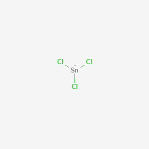 molecular formula Cl3Sn- B1239737 Trichlorostannate(1-) 