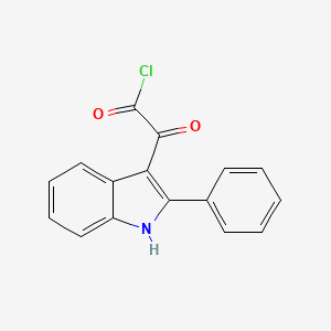 molecular formula C16H10ClNO2 B12397463 TSPO ligand-1 