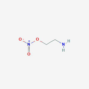 molecular formula C2H6N2O3 B123977 Aminoethyl nitrate CAS No. 646-02-6