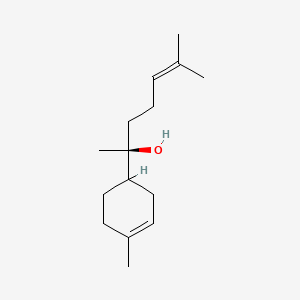 molecular formula C15H26O B1239774 (2S)-6-methyl-2-(4-methylcyclohex-3-en-1-yl)hept-5-en-2-ol 
