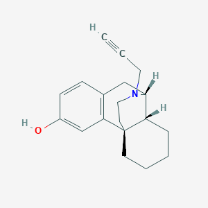 (-)3-hydroxy-N-propargylmorphinan