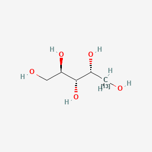 molecular formula C5H12O5 B12398030 D-Arabitol-13C 