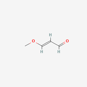 molecular formula C4H6O2 B1239815 3-METHOXYACROLEIN CAS No. 4652-35-1